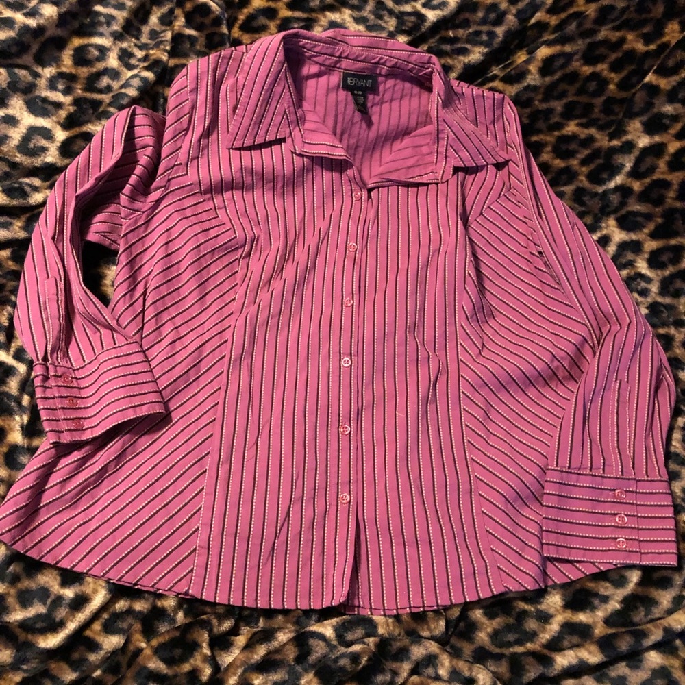 Lane Bryant button down shirt